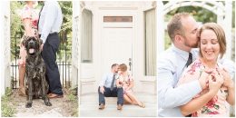 Delphi Mayor Shane Evans and Kate Hickner took their engagement photos in downtown Delphi, Indiana.