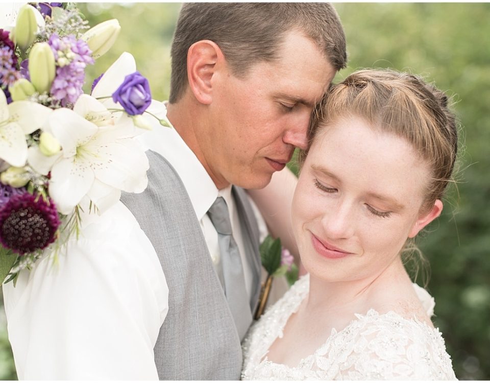 Jordan and Hanna Guimond had a country wedding at The Barn in Lafayette, Indiana.