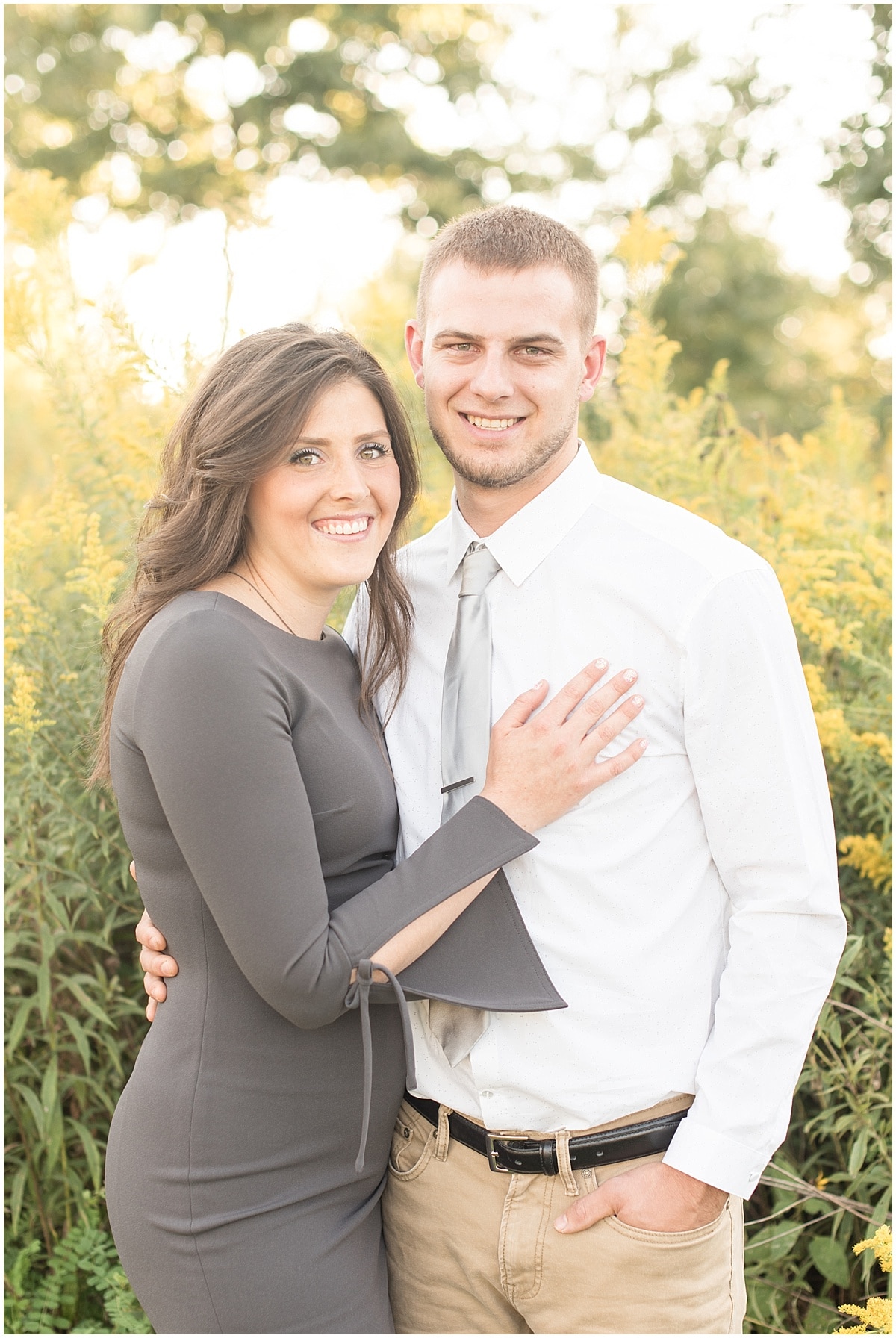 Lafayette, Indiana wedding photographer Victoria Rayburn took Celery Bog engagement photos for Kerry and Kelsey.