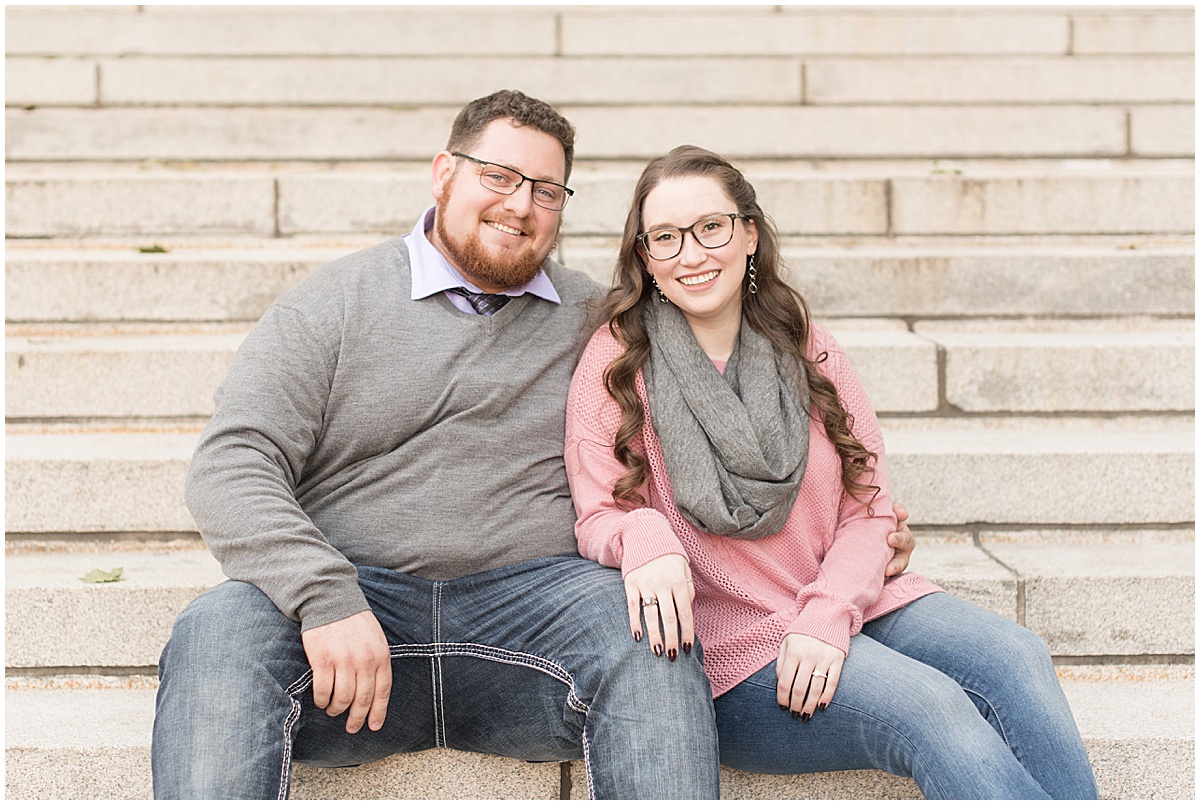 Andrew Rowe and Emily Britton fall engagement photos in West Lafayette Indiana 3.jpg