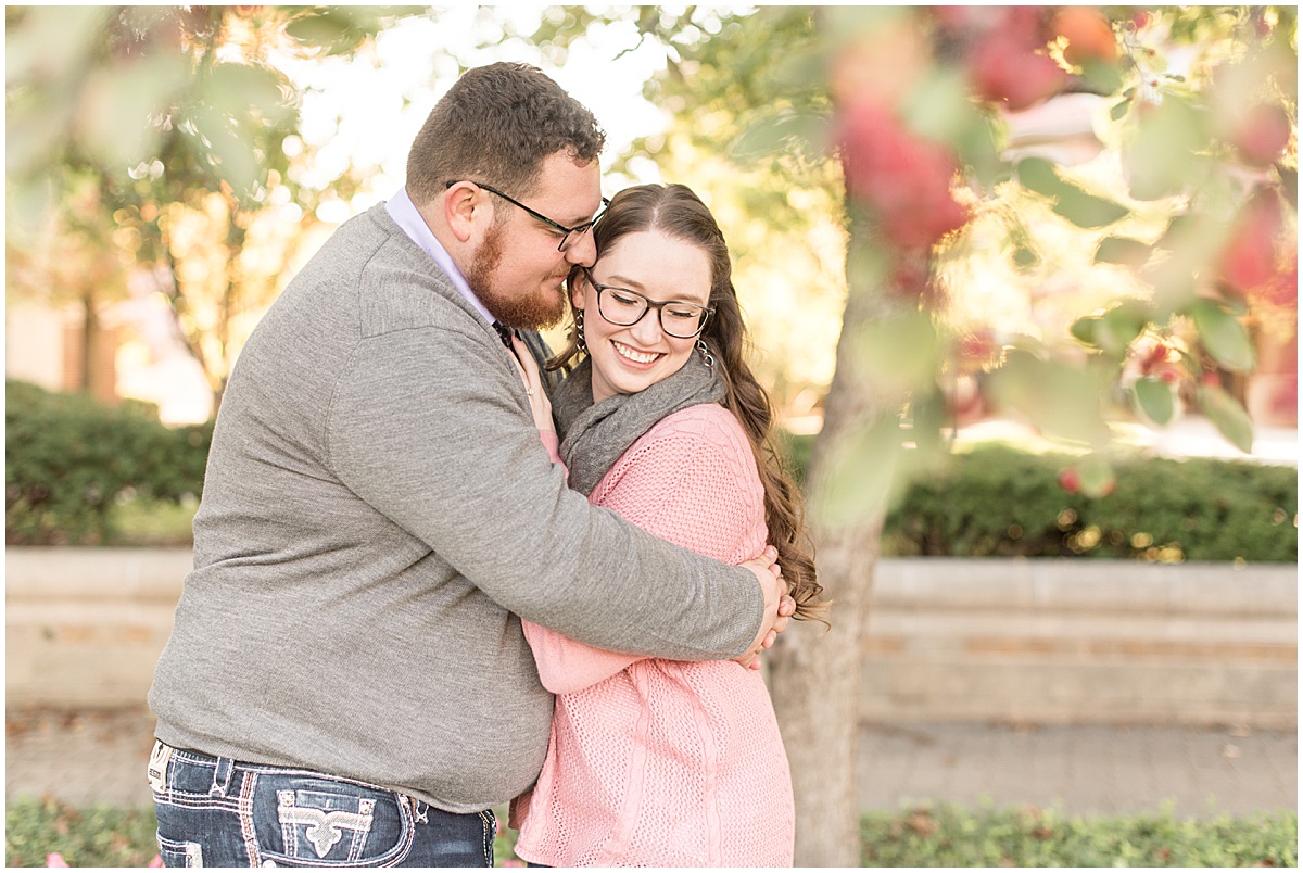 Andrew Rowe and Emily Britton fall engagement photos in West Lafayette Indiana 8.jpg