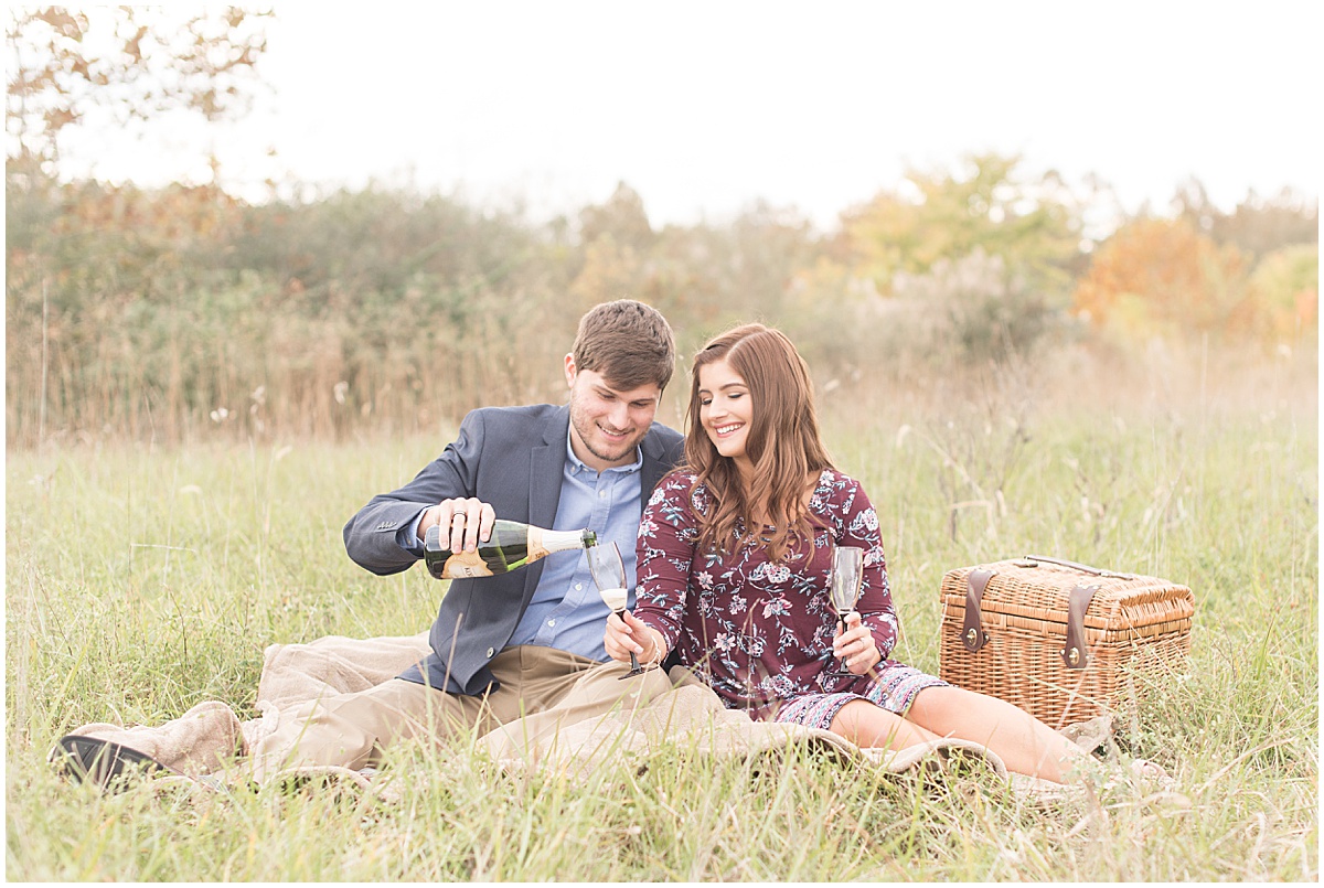 Logan Dexter and Becky Biancardi fall engagement photos at Fairfield Lakes Park in Lafayette Indiana 10.jpg