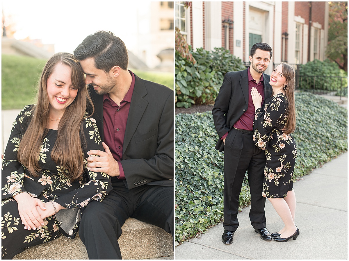 Nick Ballester and Madeline Pingel Engagement Session in Downtown Lafayette Indiana11.jpg