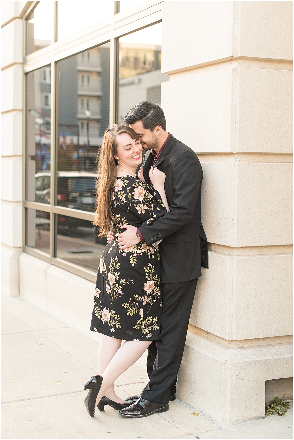 Nick Ballester and Madeline Pingel Engagement Session in Downtown Lafayette Indiana29.jpg