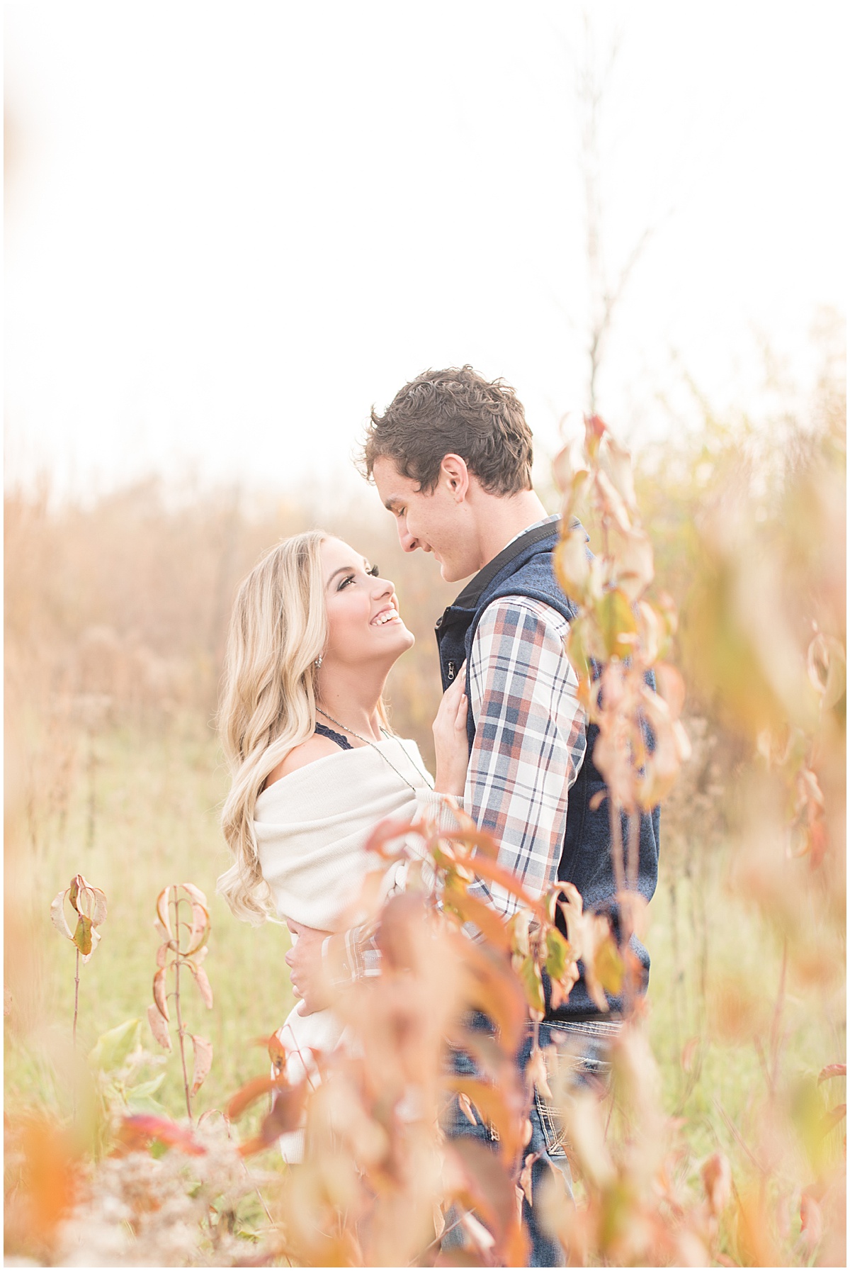 Wyatt Willson and Kaelyn Shircliff engagement session at Fairfield Lakes Park in Lafayette Indiana 11.jpg