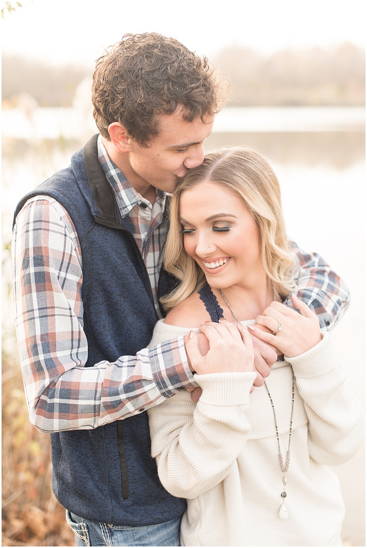 Wyatt Willson and Kaelyn Shircliff engagement session at Fairfield Lakes Park in Lafayette Indiana 3.jpg