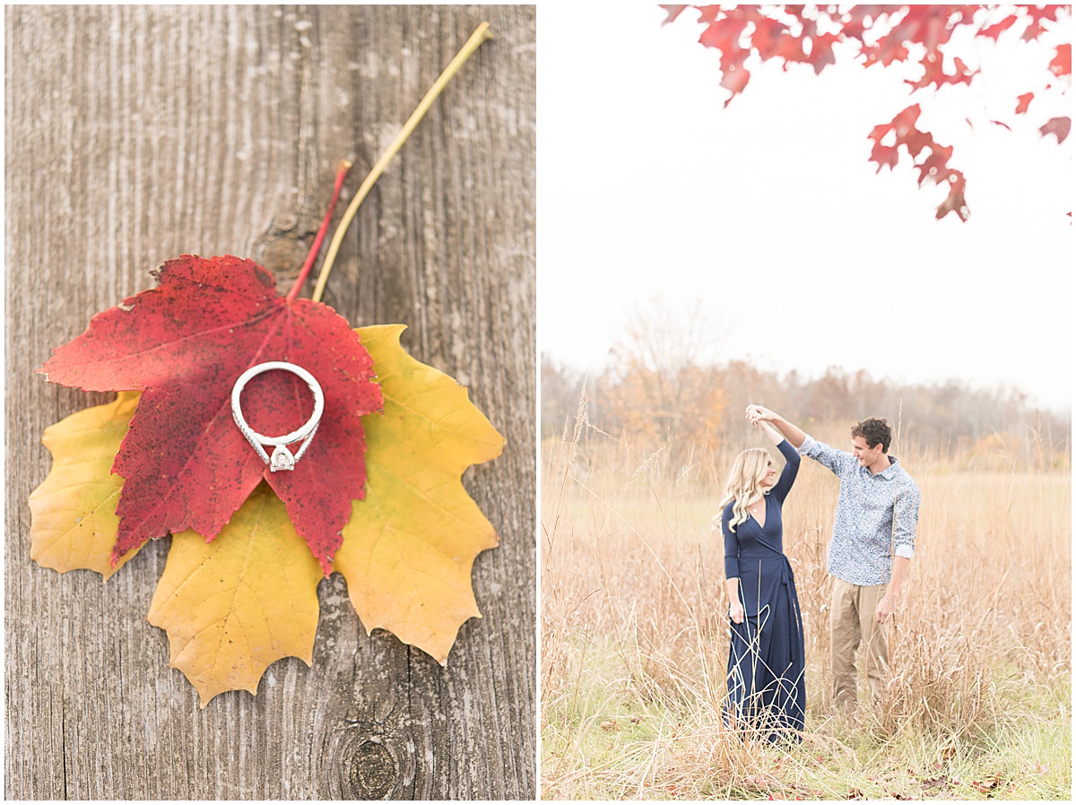 Wyatt Willson and Kaelyn Shircliff engagement session at Fairfield Lakes Park in Lafayette Indiana 32.jpg