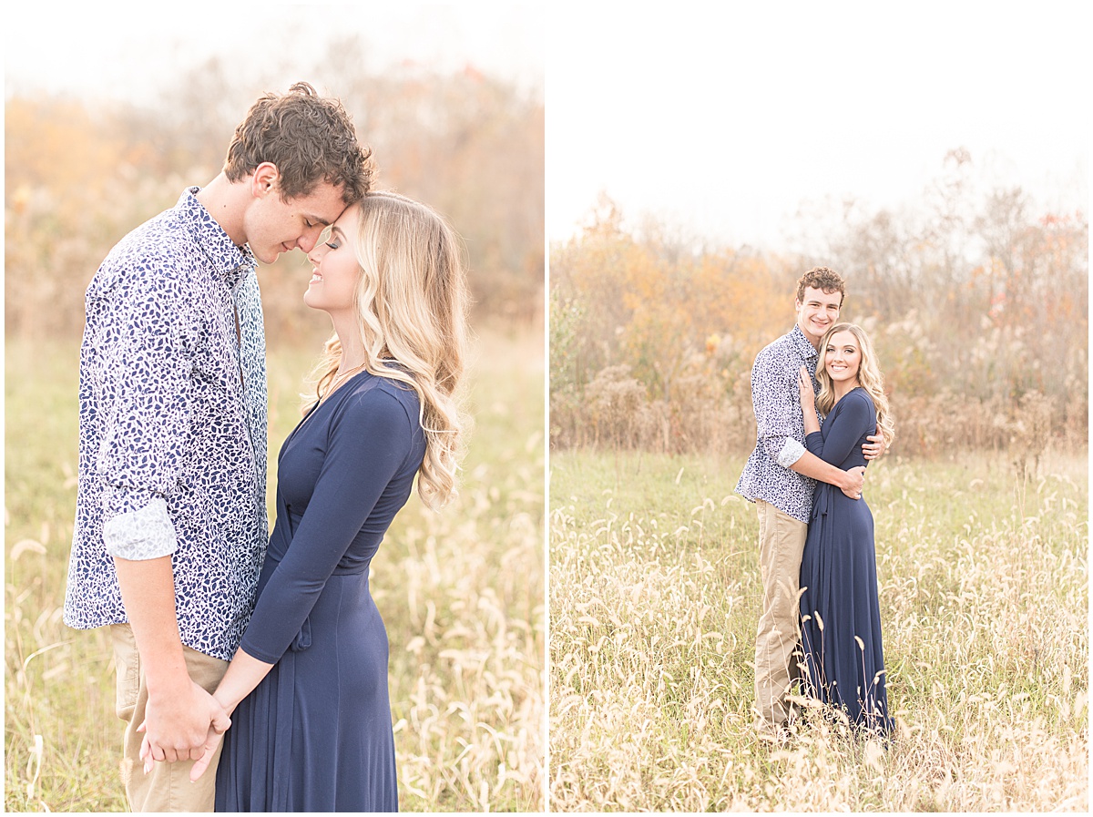 Wyatt Willson and Kaelyn Shircliff engagement session at Fairfield Lakes Park in Lafayette Indiana 36.jpg