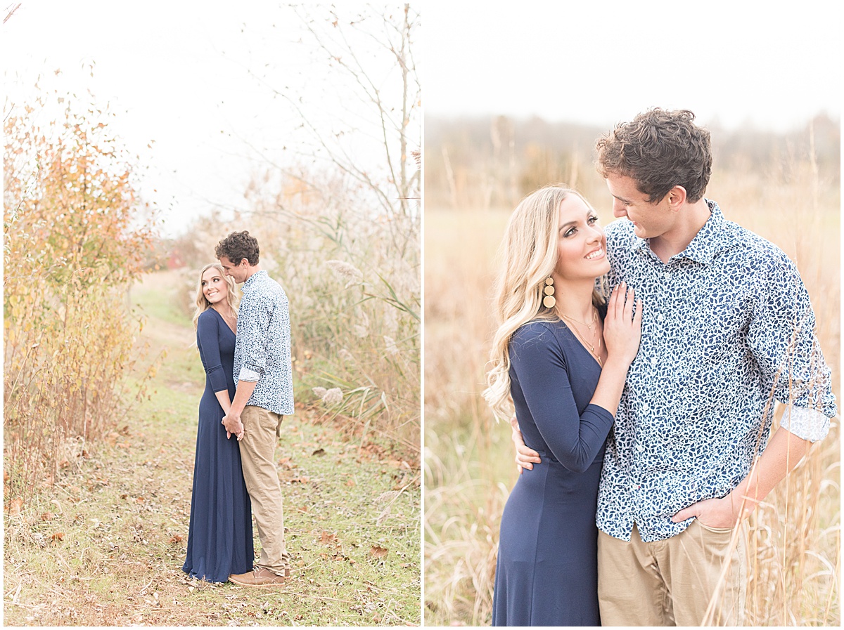 Wyatt Willson and Kaelyn Shircliff engagement session at Fairfield Lakes Park in Lafayette Indiana 39.jpg