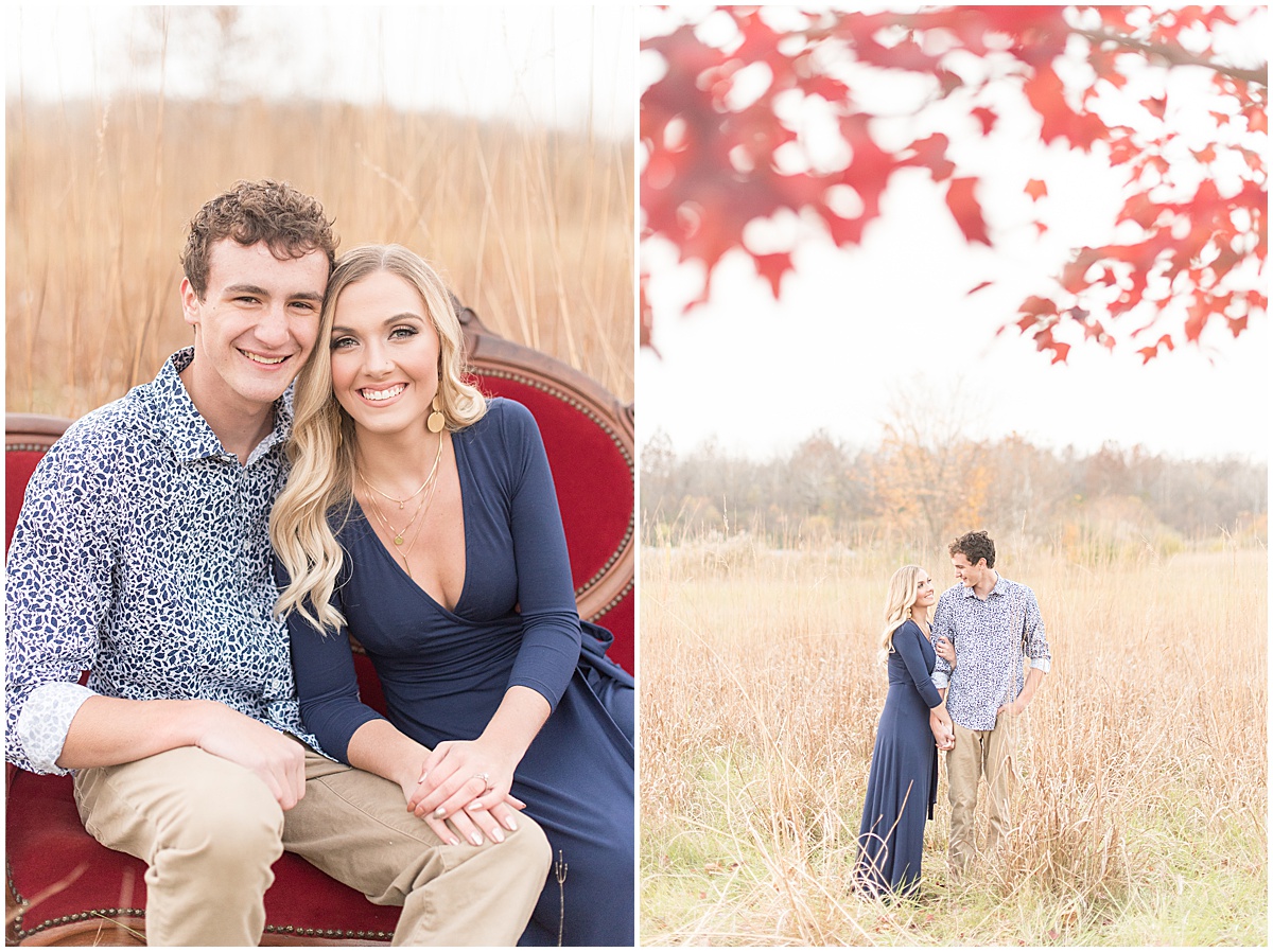 Wyatt Willson and Kaelyn Shircliff engagement session at Fairfield Lakes Park in Lafayette Indiana 41.jpg