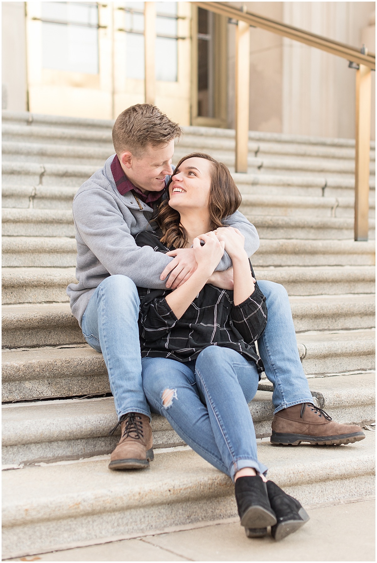 Winter Engagement Photos in Downtown Indianapolis 13.jpg