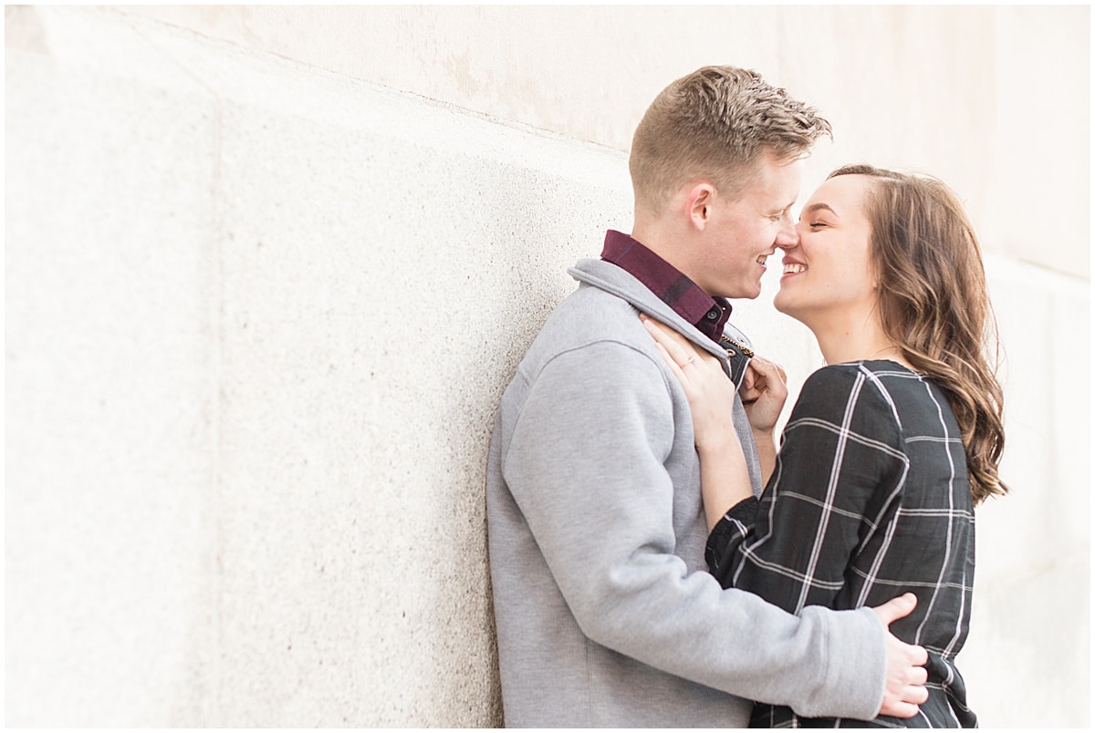Winter Engagement Photos in Downtown Indianapolis 5.jpg