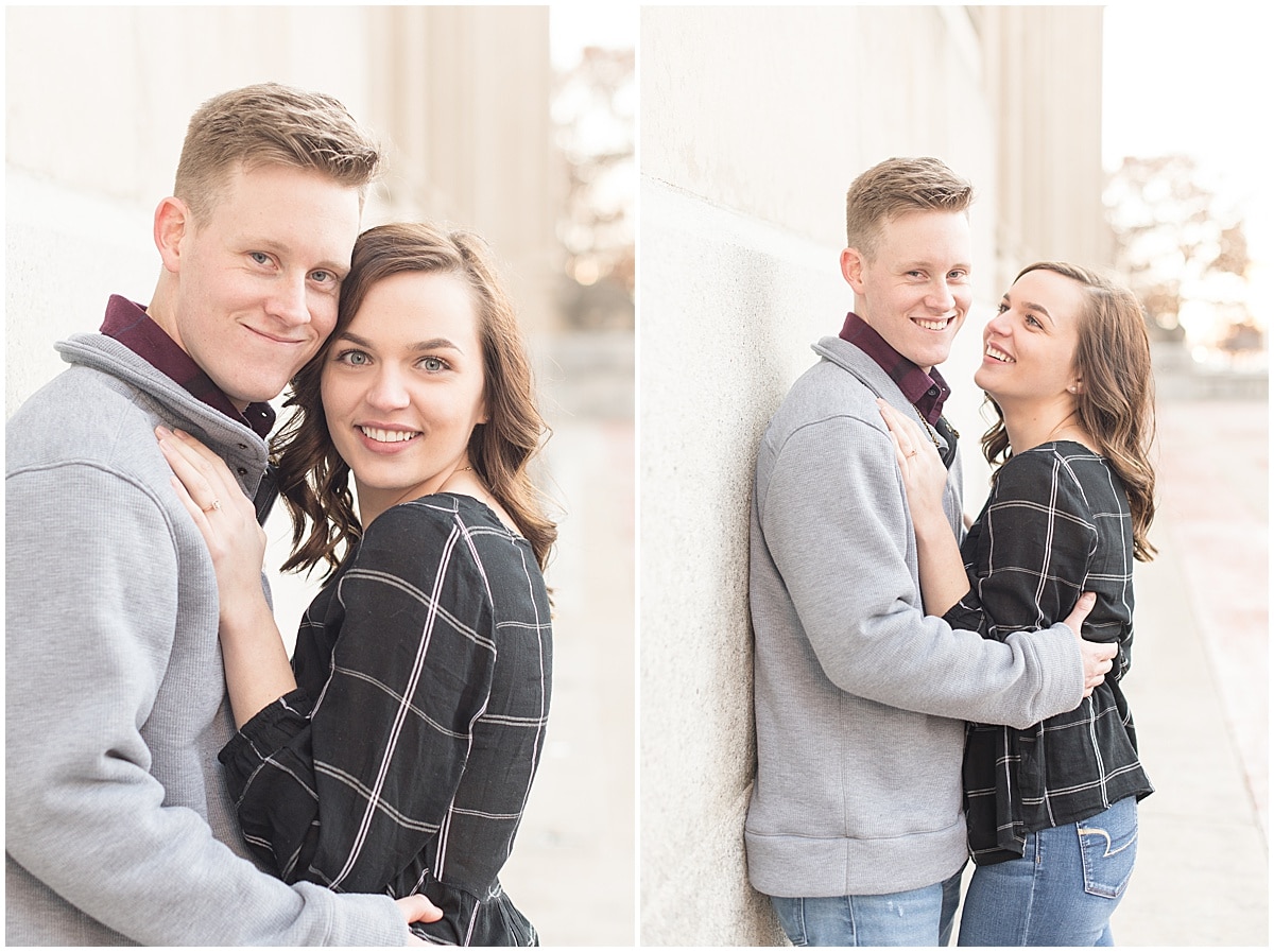 Winter Engagement Photos in Downtown Indianapolis 6.jpg