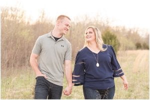 Spring Engagement Photos at Fairfield Lakes Park in Lafayette, Indiana ...