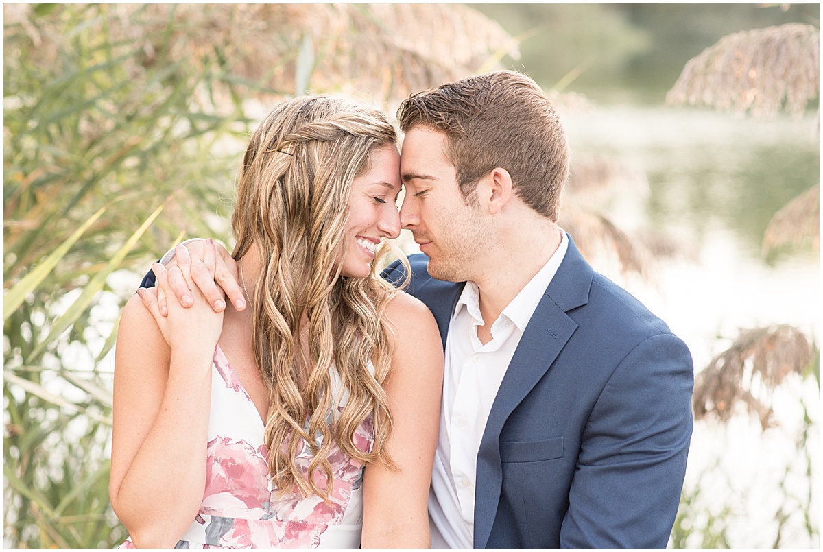 Engagement Session at Fairfield Lakes Park in Lafayette, Indiana