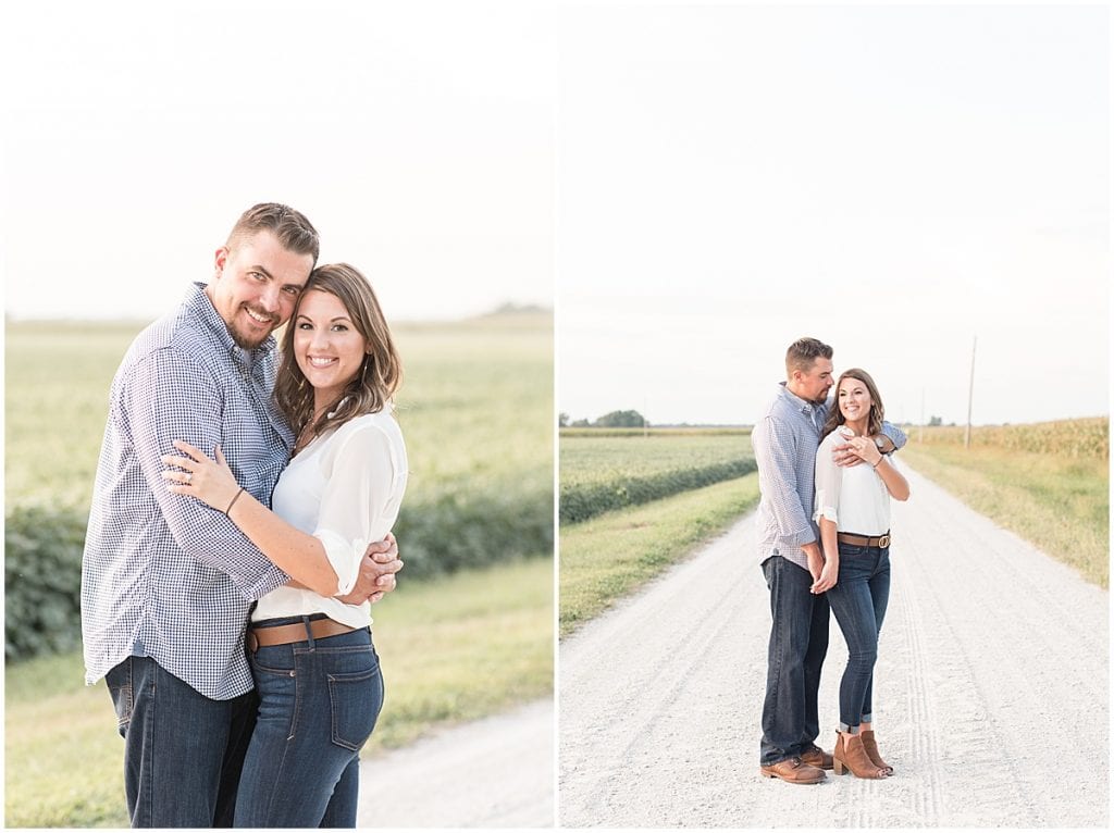 Engagement Photos in Remington, Indiana