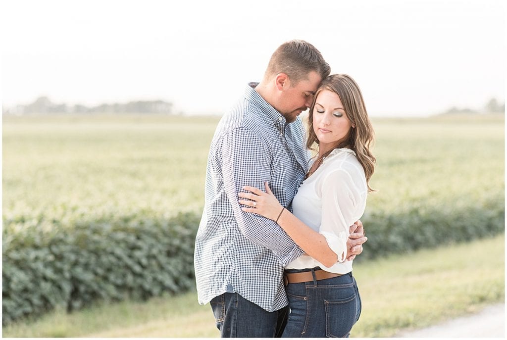 Engagement Photos in Remington, Indiana