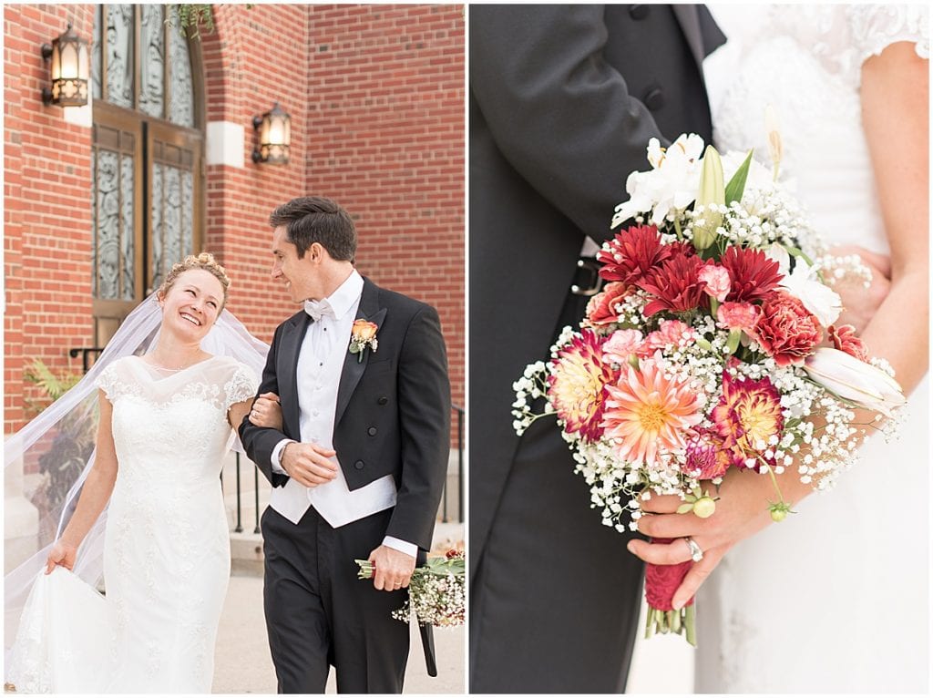 Wedding at Duncan Hall in Lafayette, Indiana
