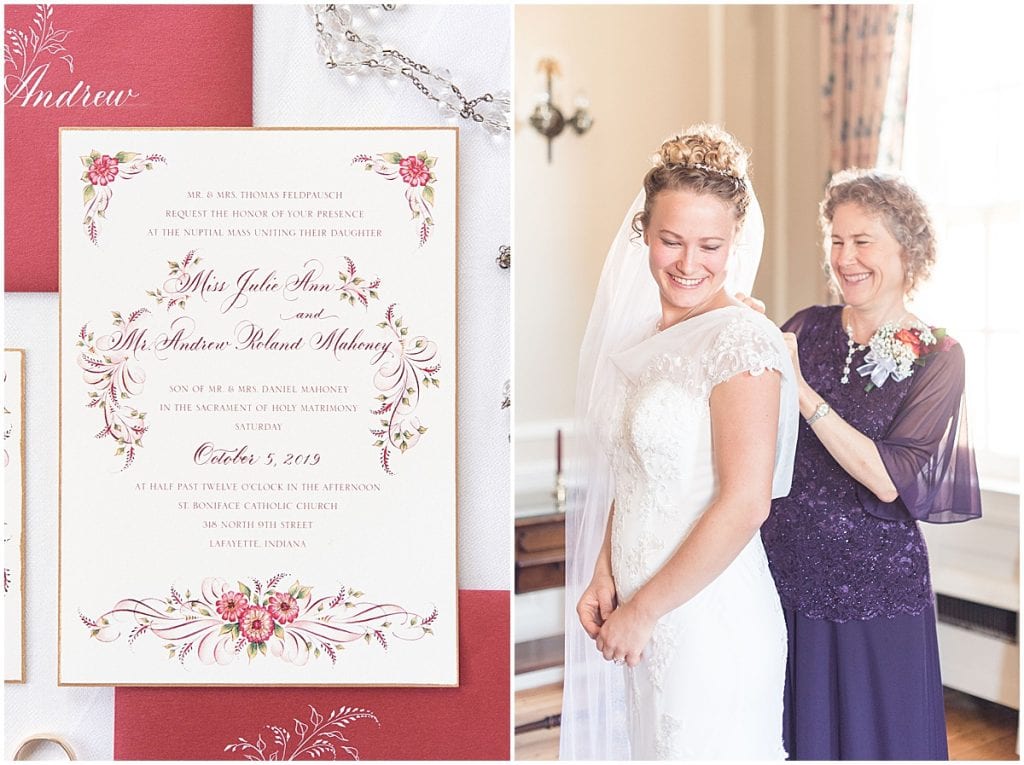 Wedding in Lafayette, Indiana photographed by Victoria Rayburn Photography