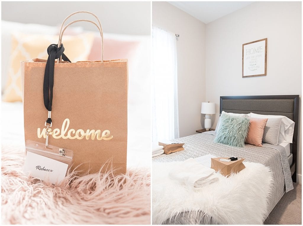 Bedroom of 2020 In Focus Marketing Summit Airbnb in Indianapolis