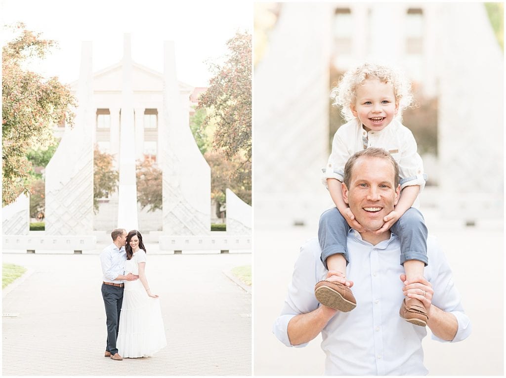 Extended Family Photos at Purdue University in West Lafayette, Indiana