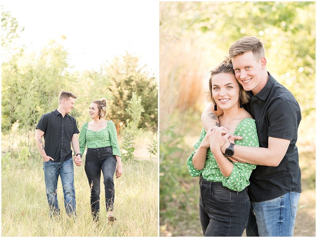 Anniversary photos at Fairfield Lakes Park in Lafayette, Indiana by Victoria Rayburn Photography