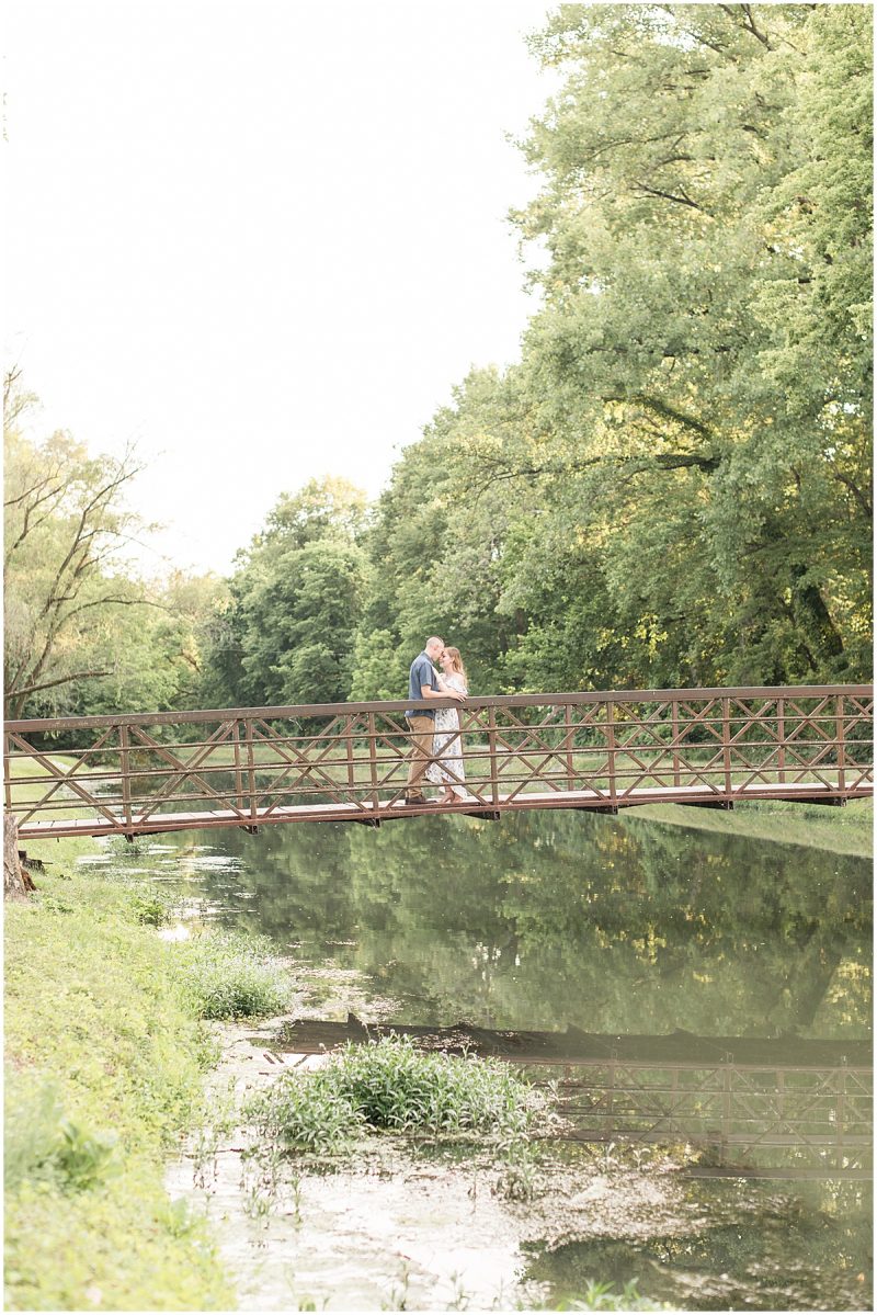 Gardens Engagement Photos in Indianapolis Victoria Rayburn