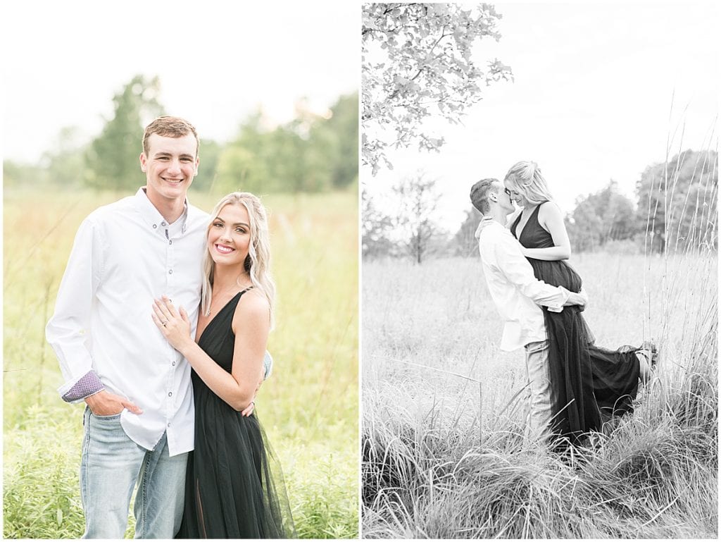 Anniversary photos at the Celery Bog in West Lafayette, Indiana