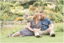 Engagement photos at Hamstra Gardens in Demotte, Indiana