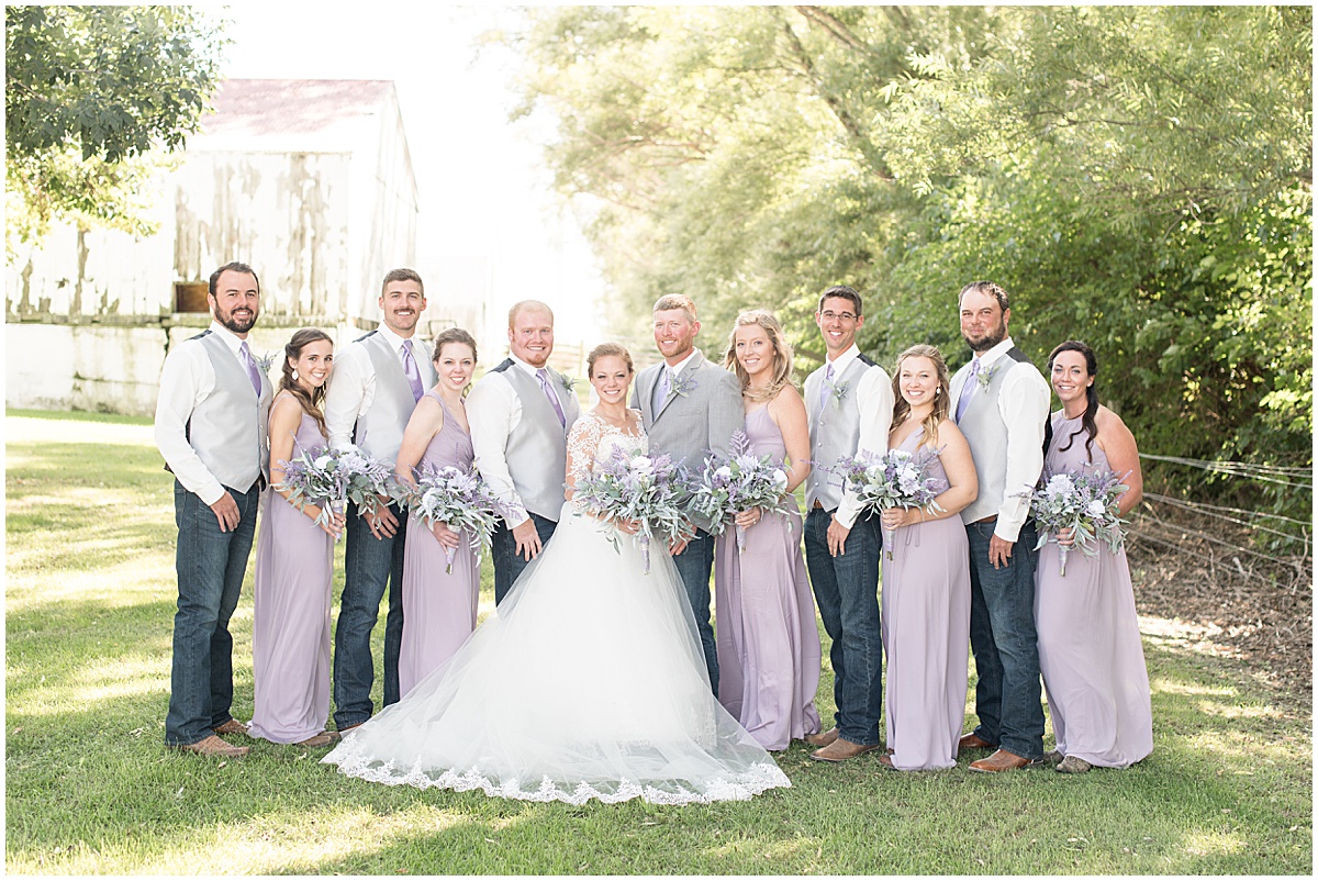 Wedding at the Wagner Angus Barn in Wolcott, Indiana | Victoria Rayburn ...