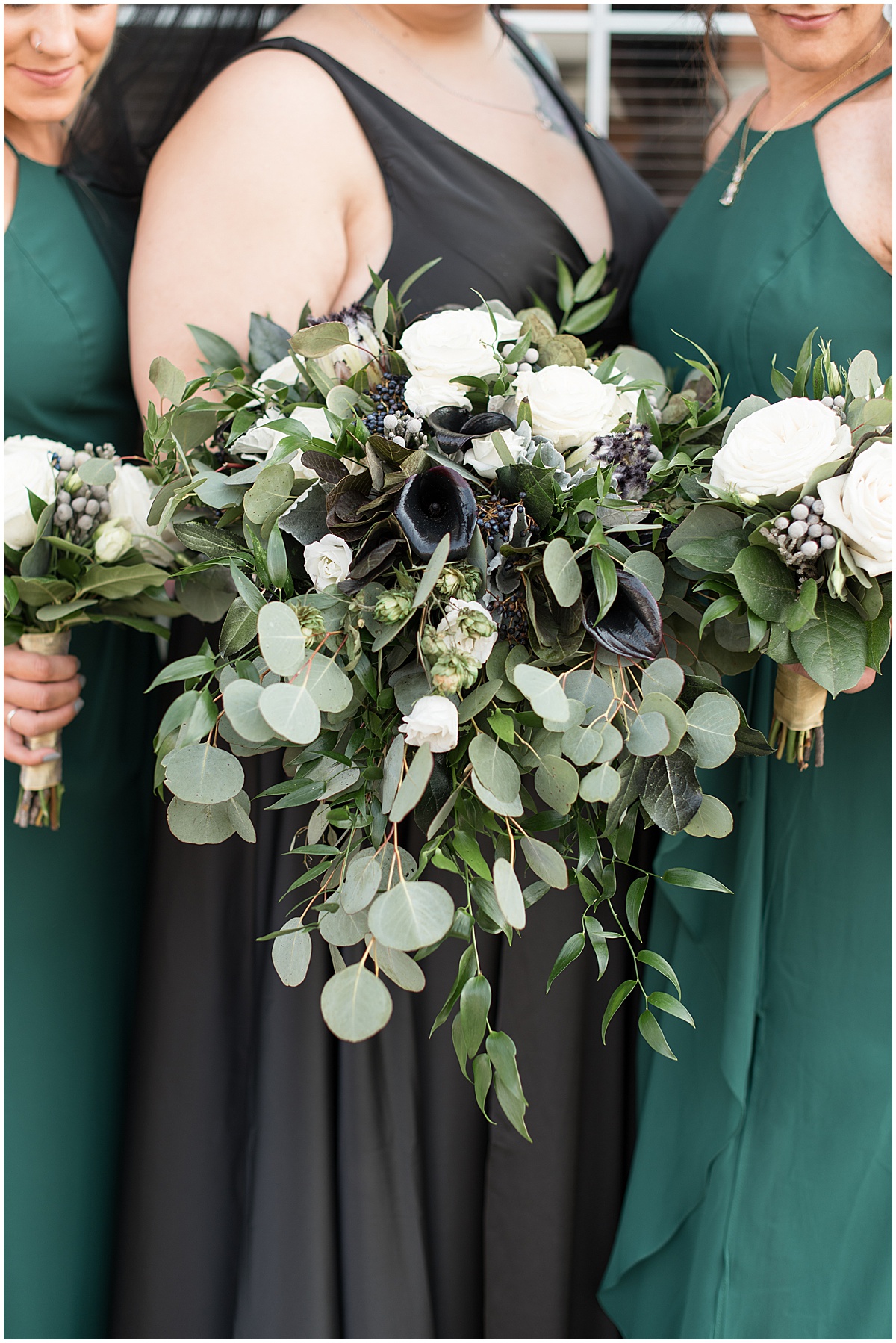 Bride bouquet for eMbers Venue wedding in Rensselaer, Indiana