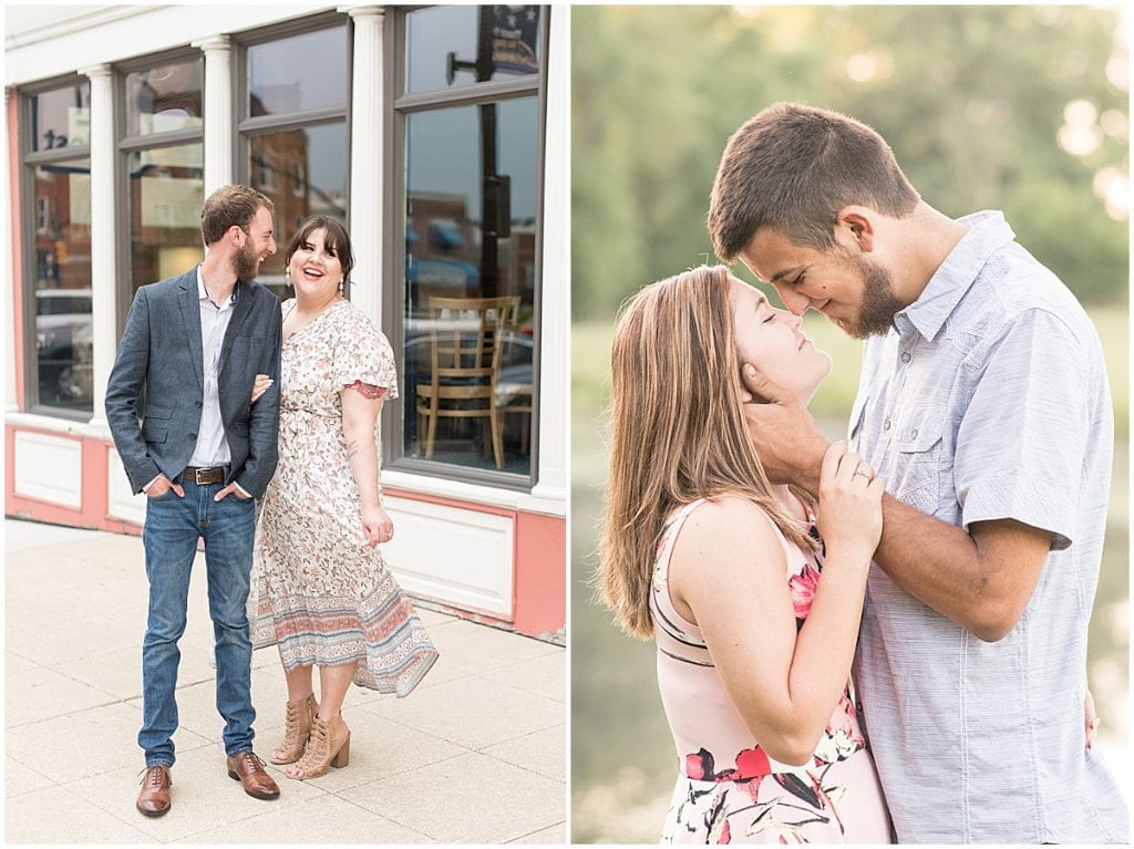 Engagement photos by Victoria Rayburn Photography—a Lafayette, Indiana wedding photographer