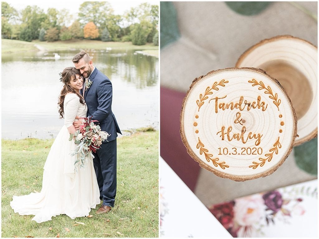 Details of wedding at Innovation Church in Lafayette, Indiana by Victoria Rayburn Photography