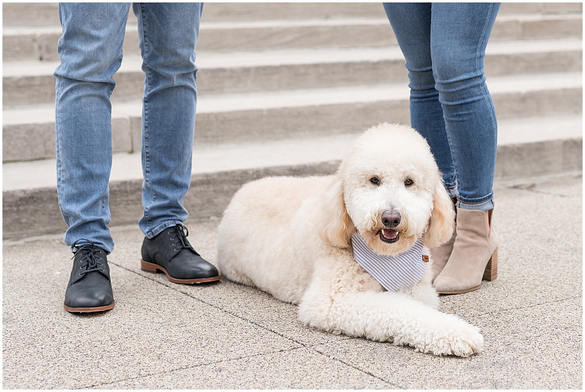 Engagement Photos in Downtown Indianapolis | Victoria Rayburn Photography