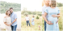 Fairfield Lakes Park Maternity Photos in Lafayette, Indiana