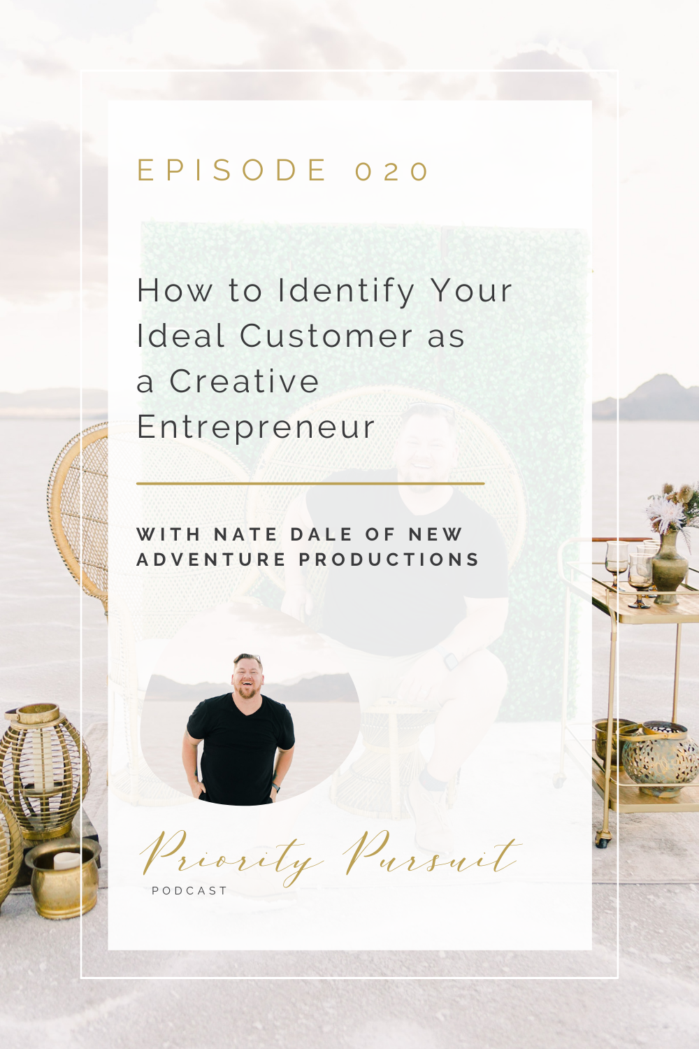 Victoria Rayburn and Nate Dale explain how to identify your ideal customer as a creative entrepreneur in this episode of “Priority Pursuit.”