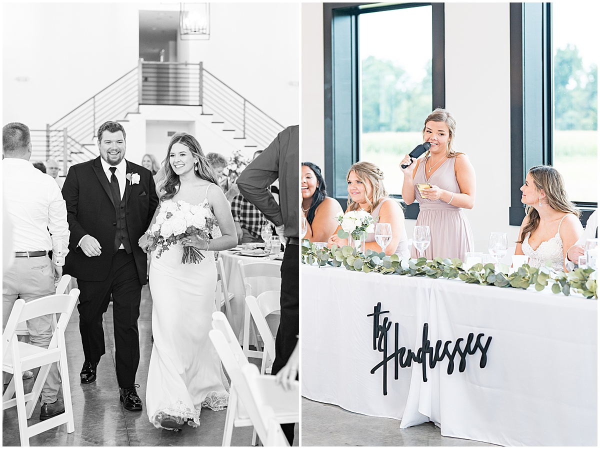 New Journey Farms wedding reception in Lafayette, Indiana by Victoria Rayburn Photography