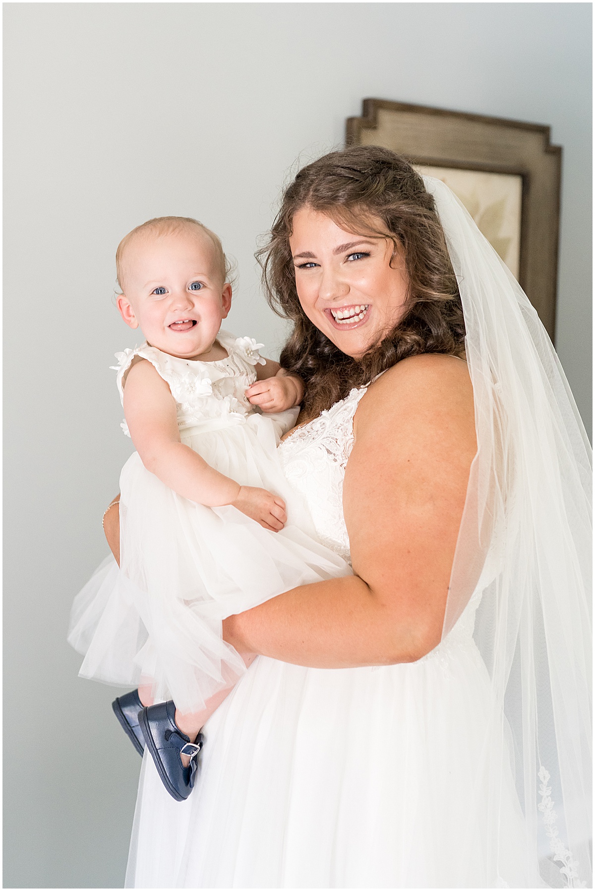 Bride portraits at outdoor private property wedding in Frankfort, Indiana by Victoria Rayburn Photography