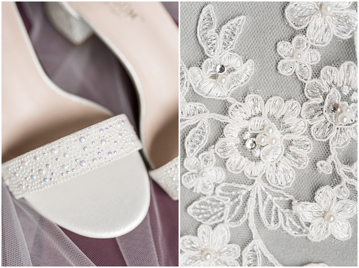 Bridal details for Wildcat Conservation Club wedding in Mulberry, Indiana