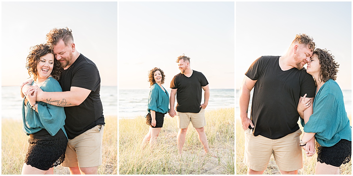 Couple photos at Tabor Hill Winery in Michigan by Victoria Rayburn Photography