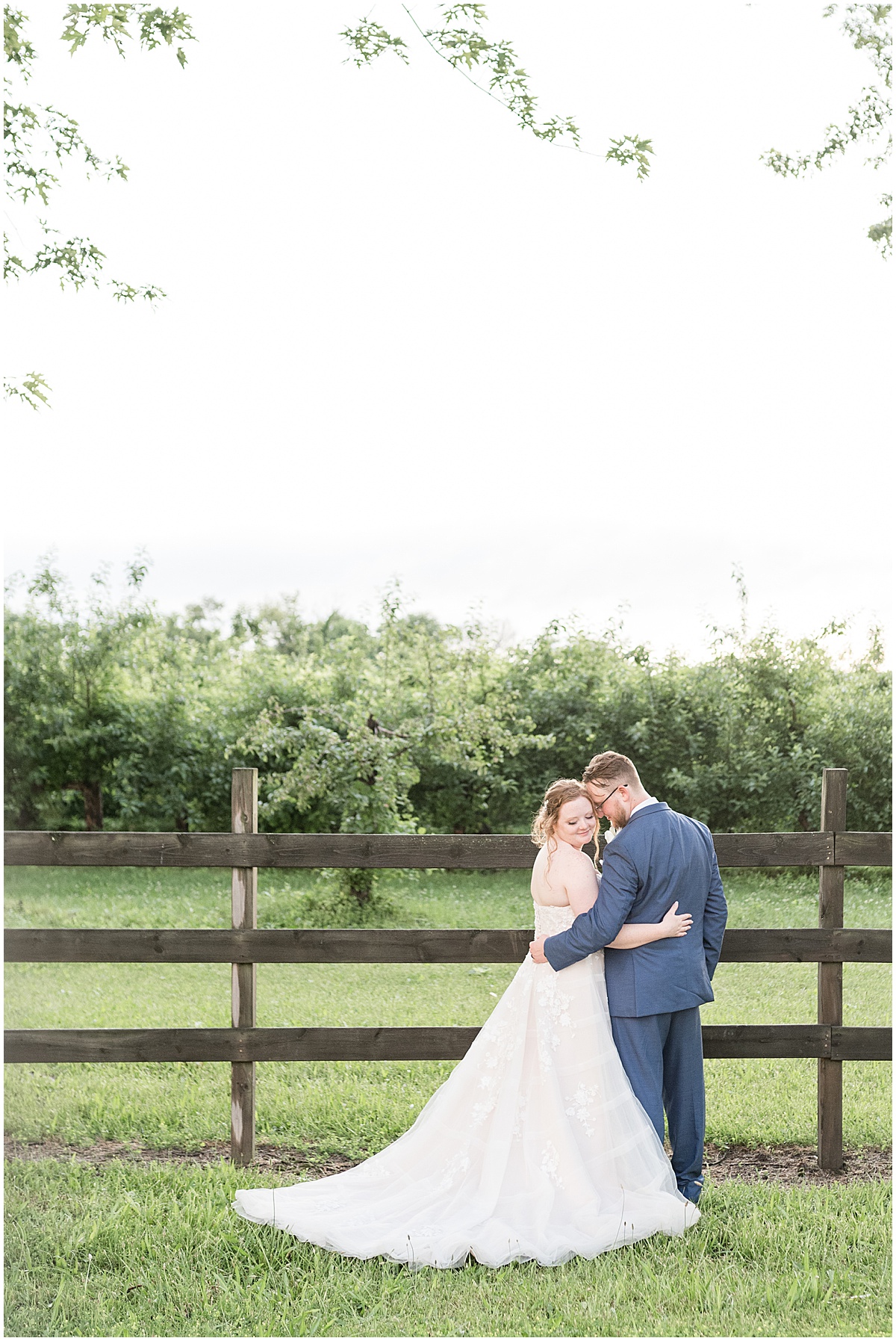 Bride and groom after County Line Orchard wedding photographed by Victoria Rayburn Photography