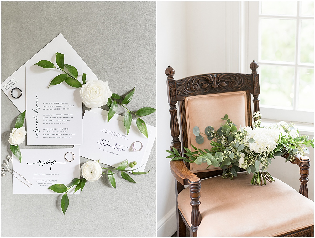 Bridal details for Fowler House Mansion wedding in Lafayette, Indiana photographed by Lafayette, Indiana wedding photographer Victoria Rayburn
