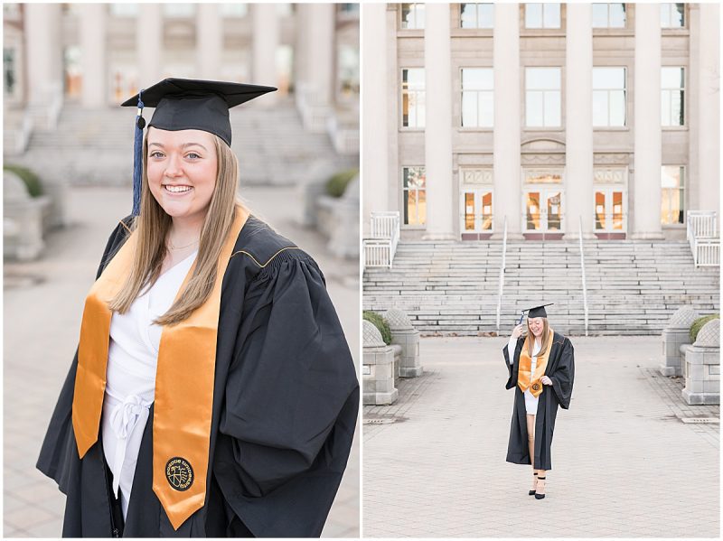 Maddie Schoessel Purdue Winter Graduation Photos Victoria Rayburn