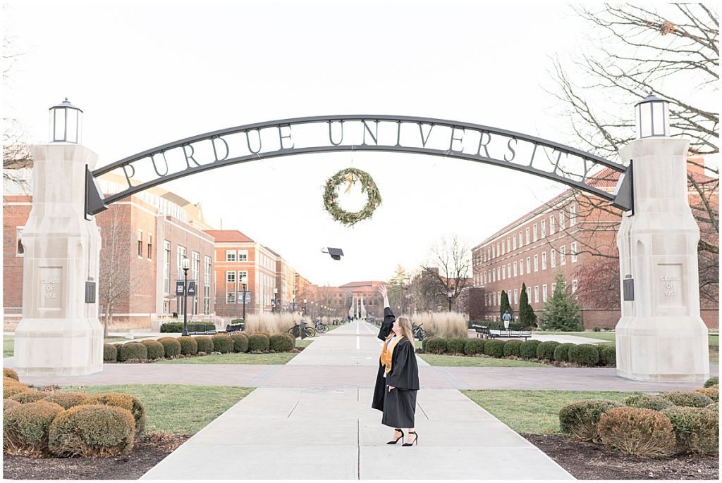 Maddie Schoessel Purdue Winter Graduation Photos Victoria Rayburn