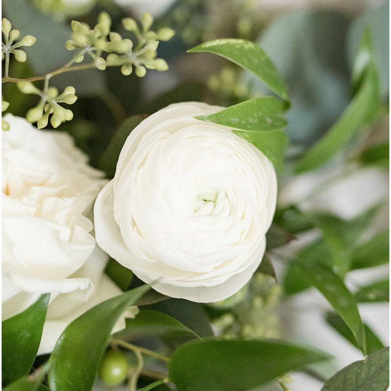 Close up of flowers for Fowler House Mansion Wedding