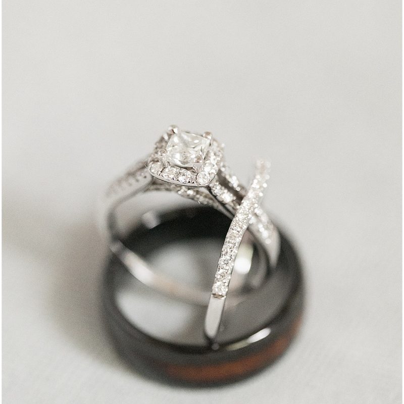 Ring detail for Fowler House Mansion Wedding