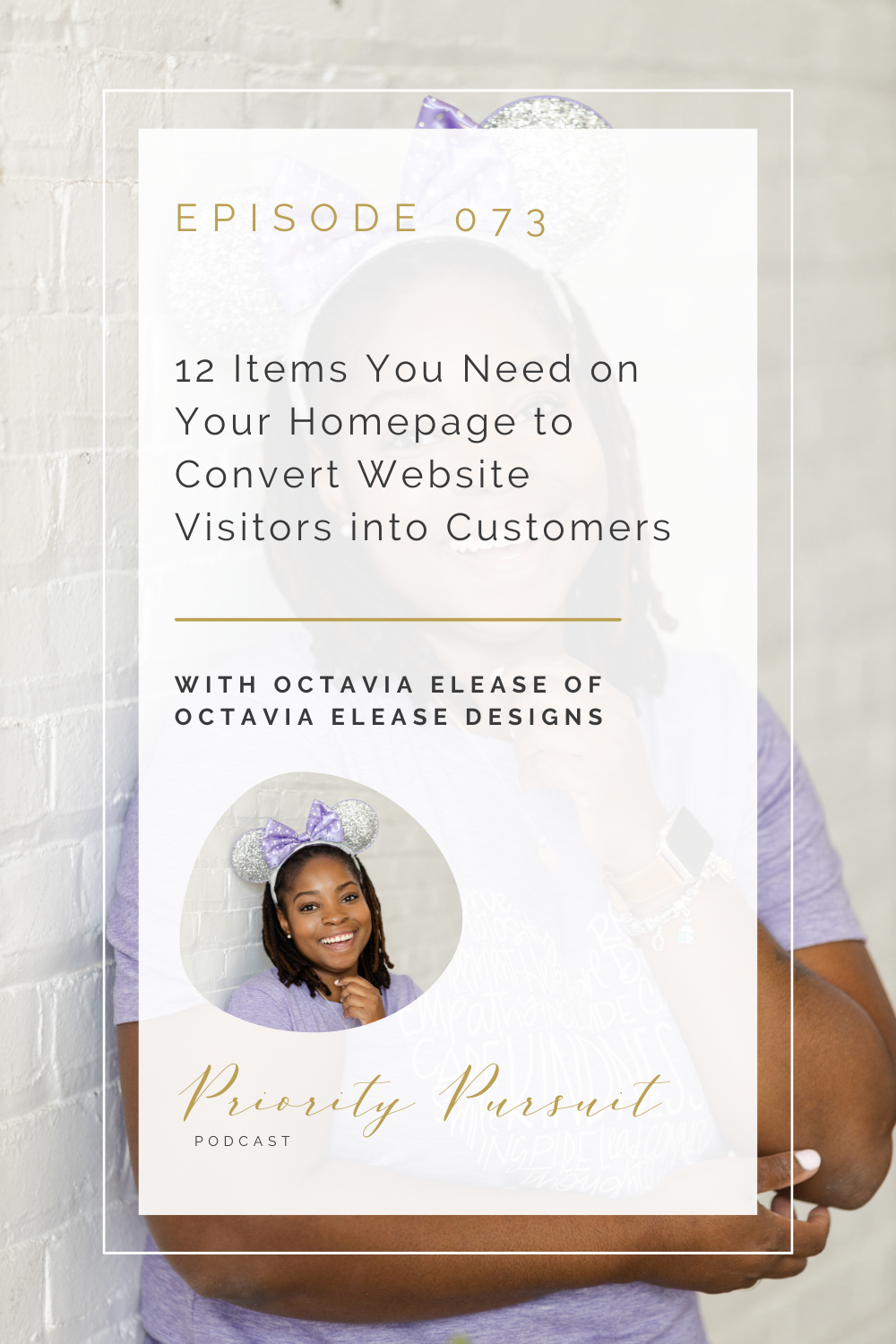 Victoria Rayburn and Octavia Elease discuss items that you need on your homepage to convert website visitors into customers.