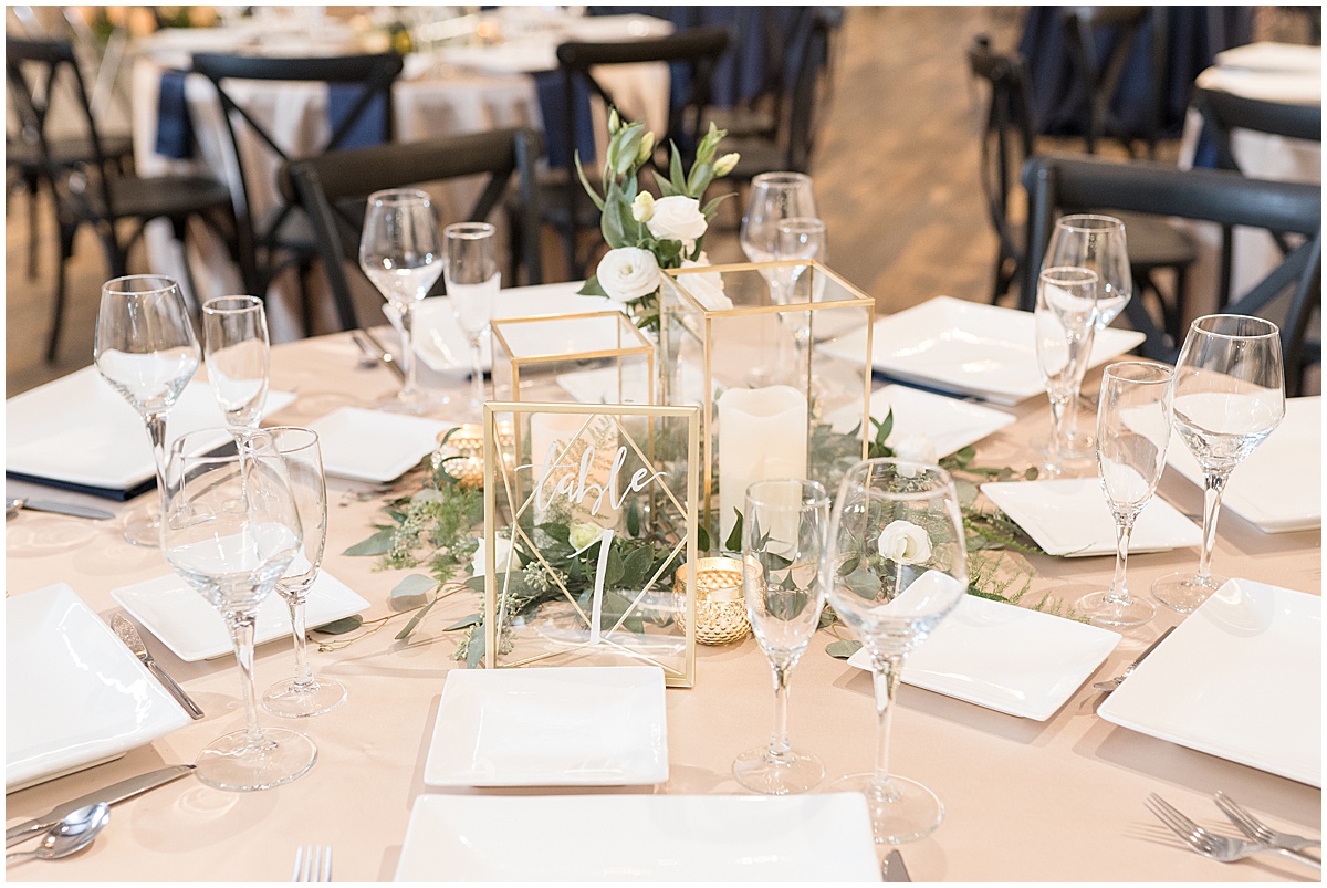 Tablescape for Iron & Ember events wedding in Carmel, Indiana