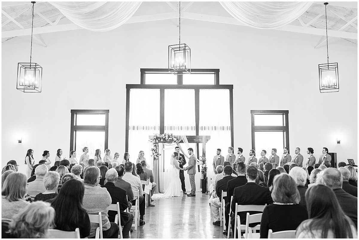 Full ceremony of wedding at New Journey Farms