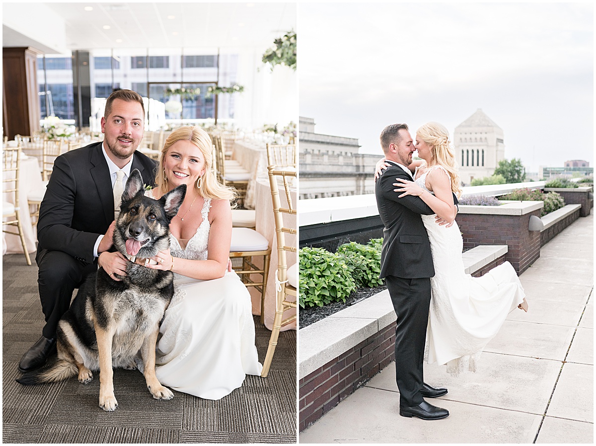 JPS Events wedding in downtown Indianapolis photographed by Victoria Rayburn Photography
